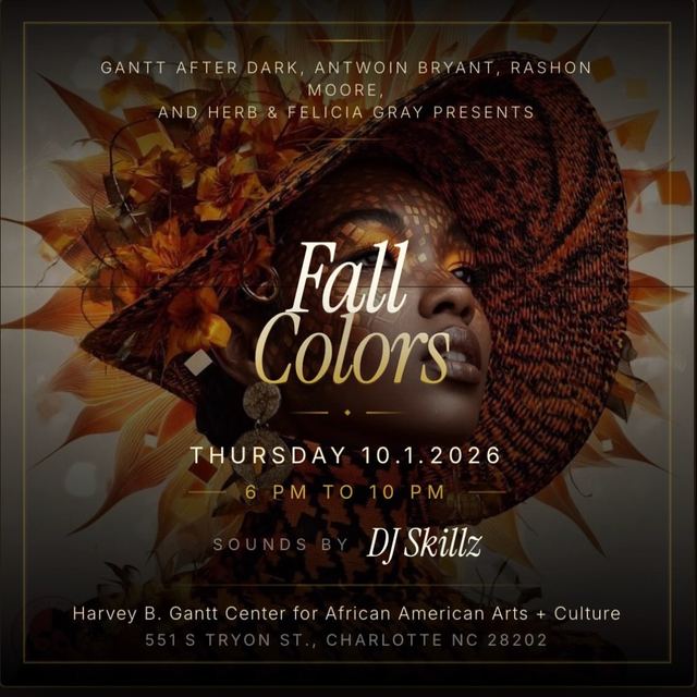 Fall Colors, Thu, Oct 1, Harvey B. Gantt Center, Charlotte center city