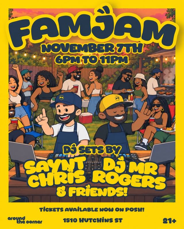 Fam Jam, Sat, Nov 7, Around The Corner