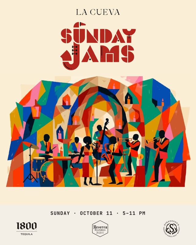 Sunday Jams, Sun, Oct 11, La Cueva
