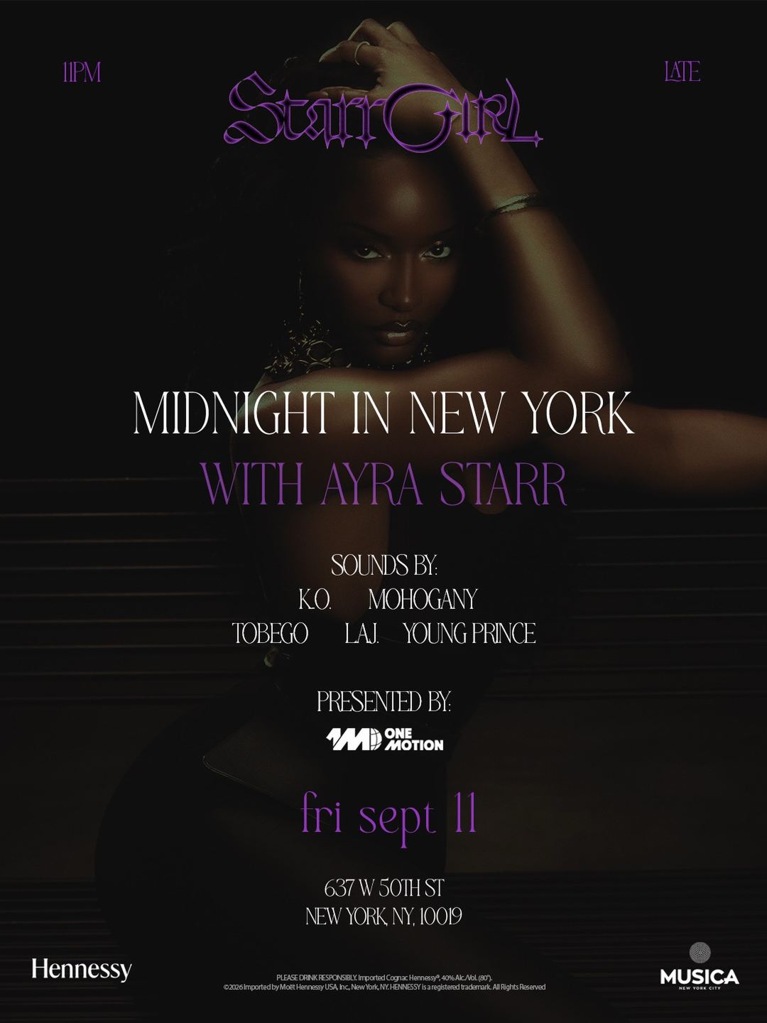 Starr Girl: Midnight in New York with Ayra Starr