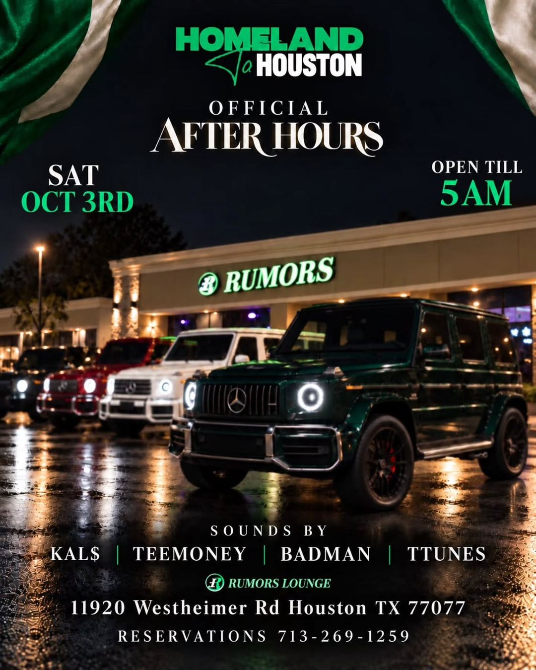 Homeland to Houston Official After Hours