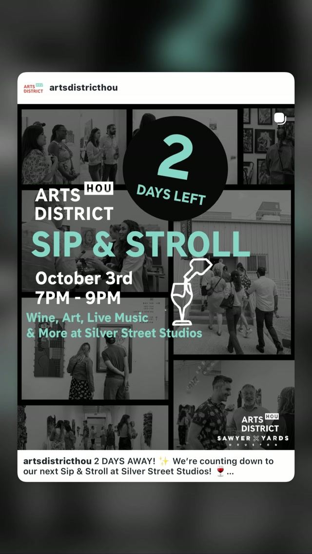 Sip and Stroll — flyer 2