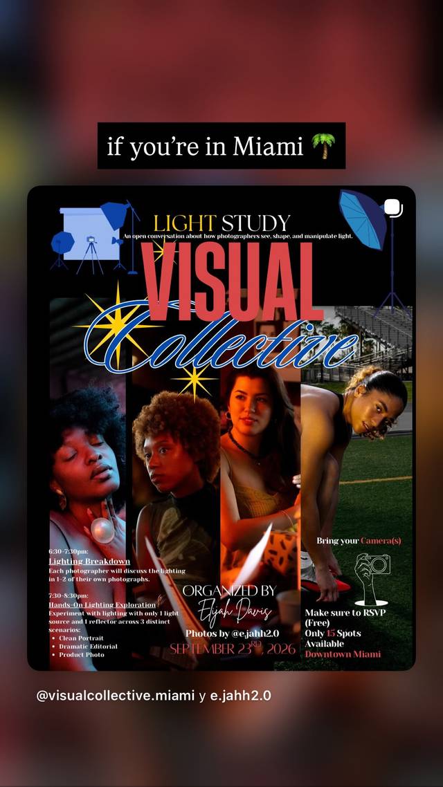 Light Study Visual Collective, Wed, Sep 23