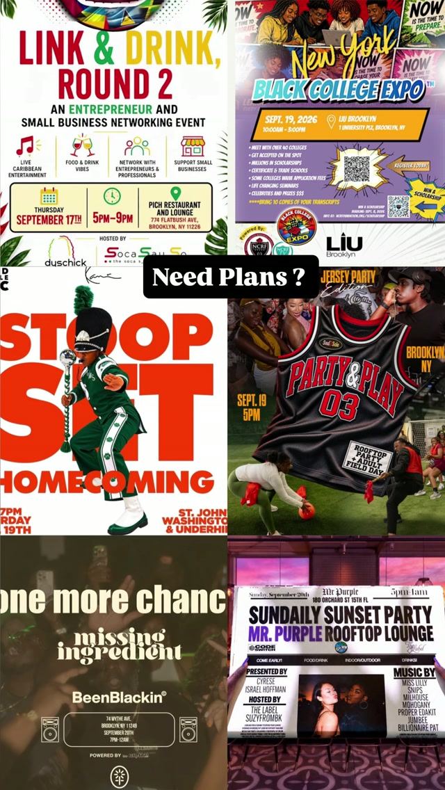 Link & Drink, Round 2, Thu, Sep 17, Pick Restaurant, Prospect Heights