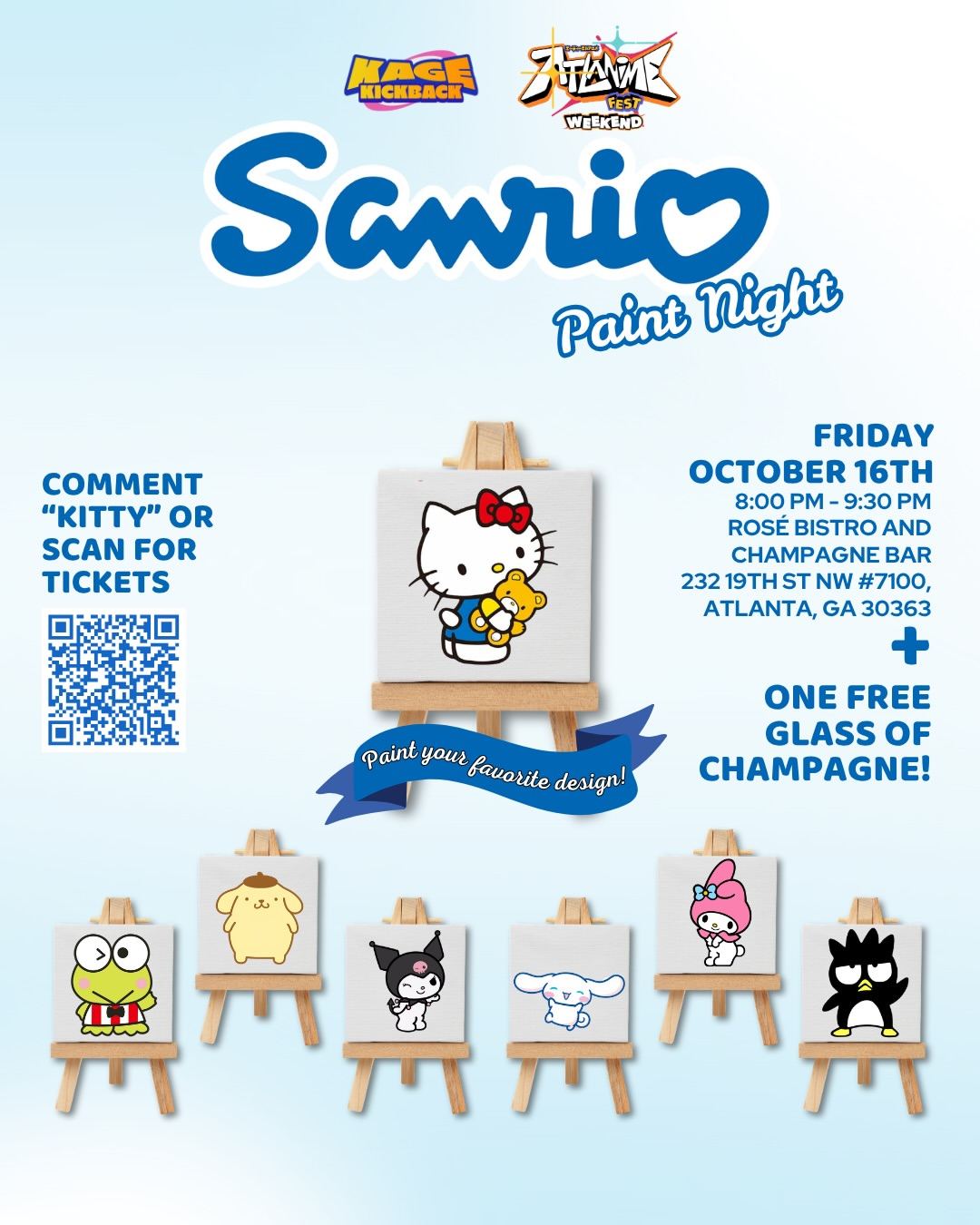 Kawaii Craft Café — flyer 2