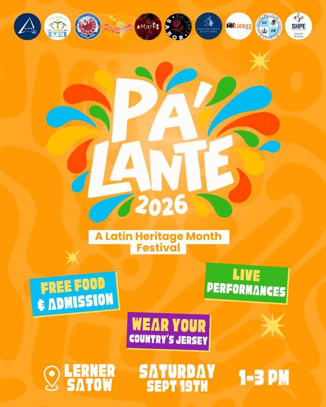 Pa'Lante 2026, Sat, Sep 19, Lerner Satow
