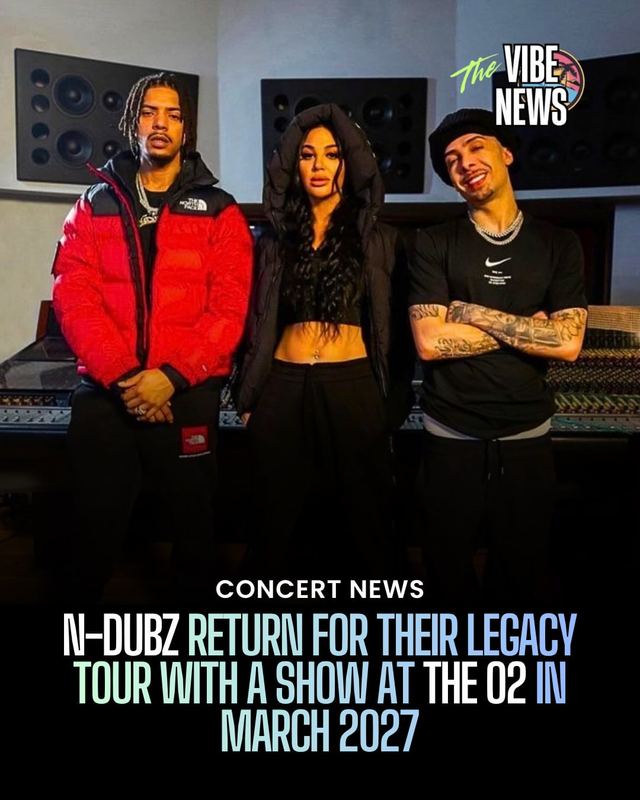 N-Dubz Live, Mon, Oct 4, 2027, The O2