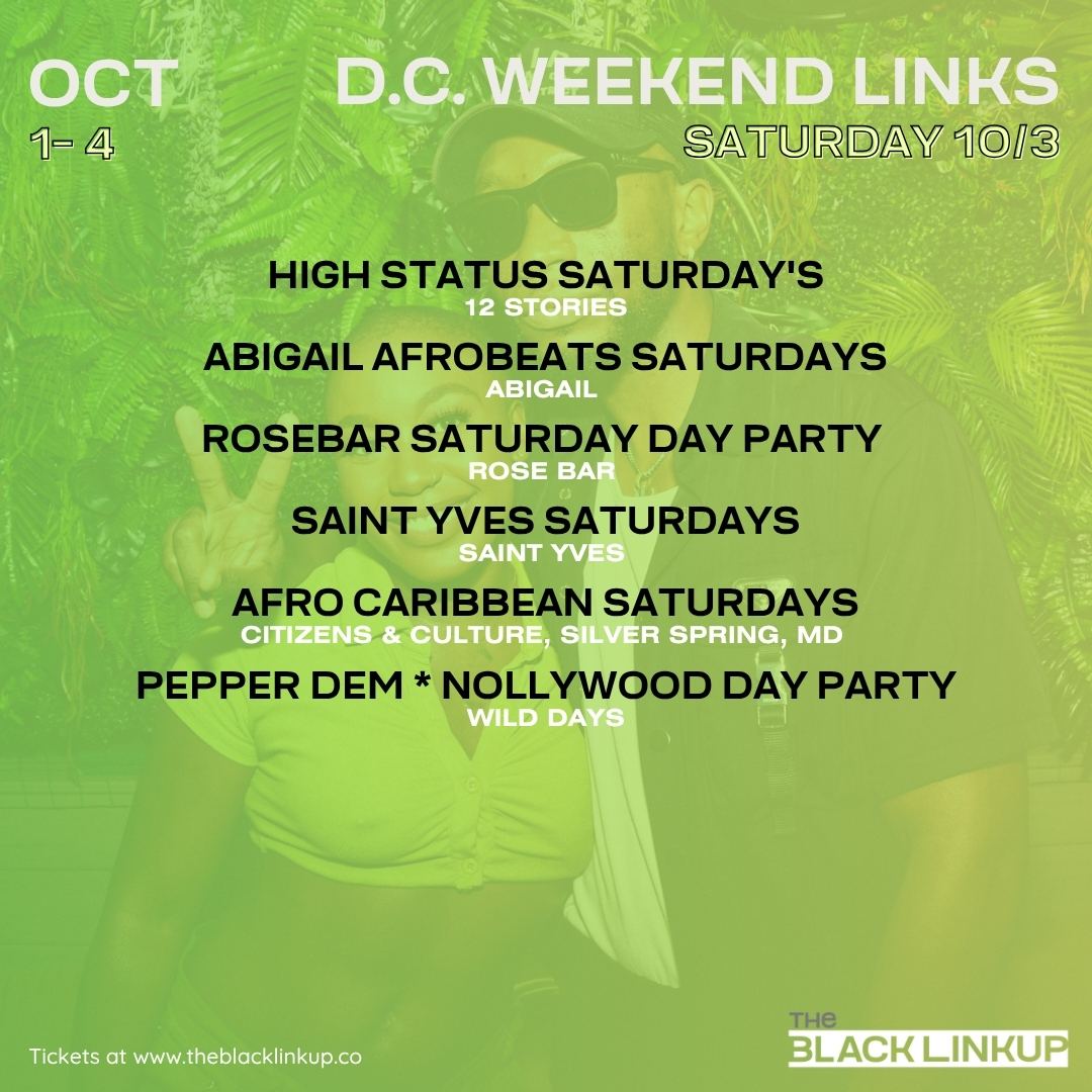 Afro Caribbean Saturdays