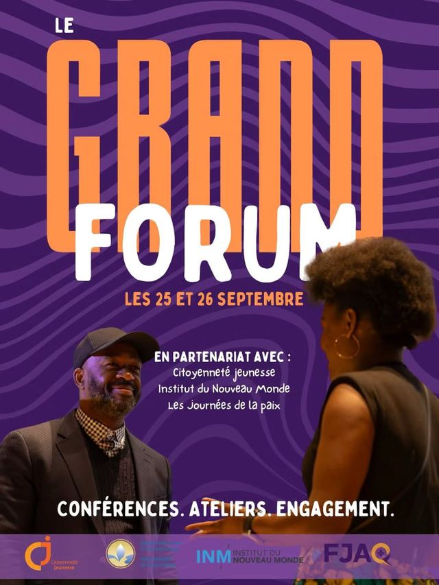 Le Grand Forum du FJAQ, Fri, Sep 25 – Sat, Sep 26