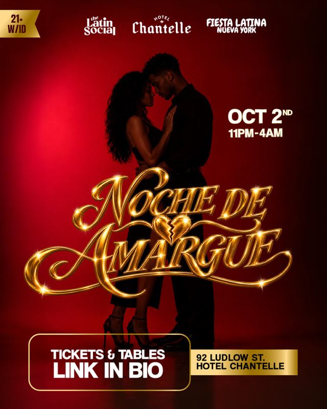 Bachata Fridays NYC: Noche De Amargue, Fri, Oct 2, THE CONCORD, Lower East Side