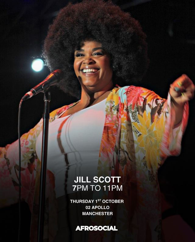 JILL SCOTT, Thu, Oct 1, O2 Apollo