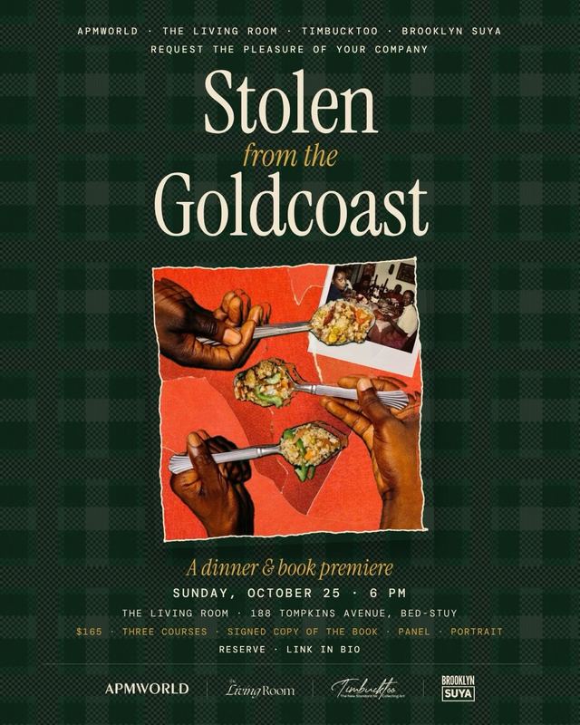 Stolen from the Goldcoast, Sun, Oct 25, The Living Room, Bed-Stuy