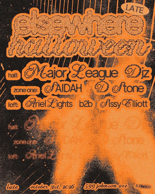 Elsewhere Halloween, Sat, Oct 31, Elsewhere, Bushwick