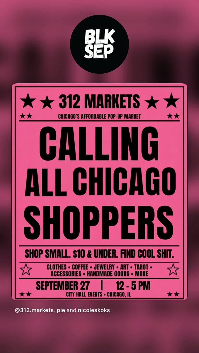 312 Markets, Sun, Sep 27, City Hall Events, West Loop