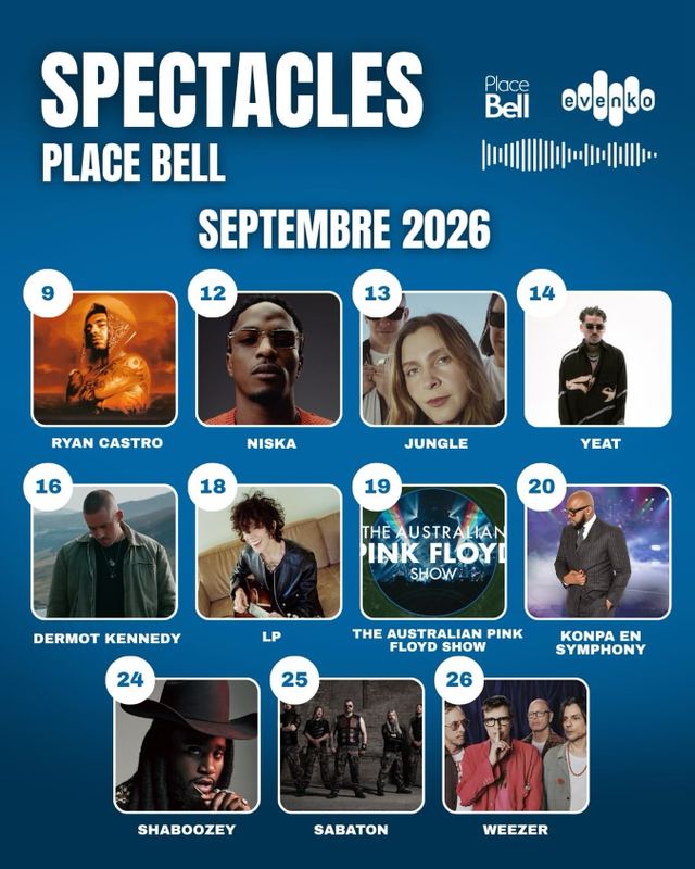 Niska, Sat, Sep 12, Place Bell, Laval
