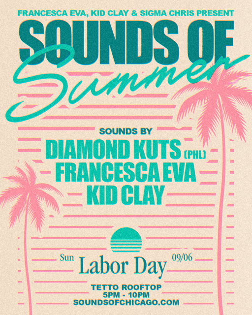 SOUNDS OF CHICAGO, Sun, Sep 6, Tetto, West Loop