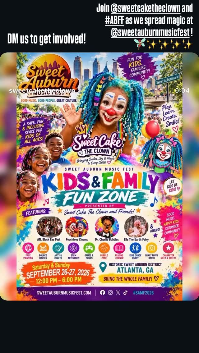 Sweet Auburn Music Fest Kids & Family Fun Zone