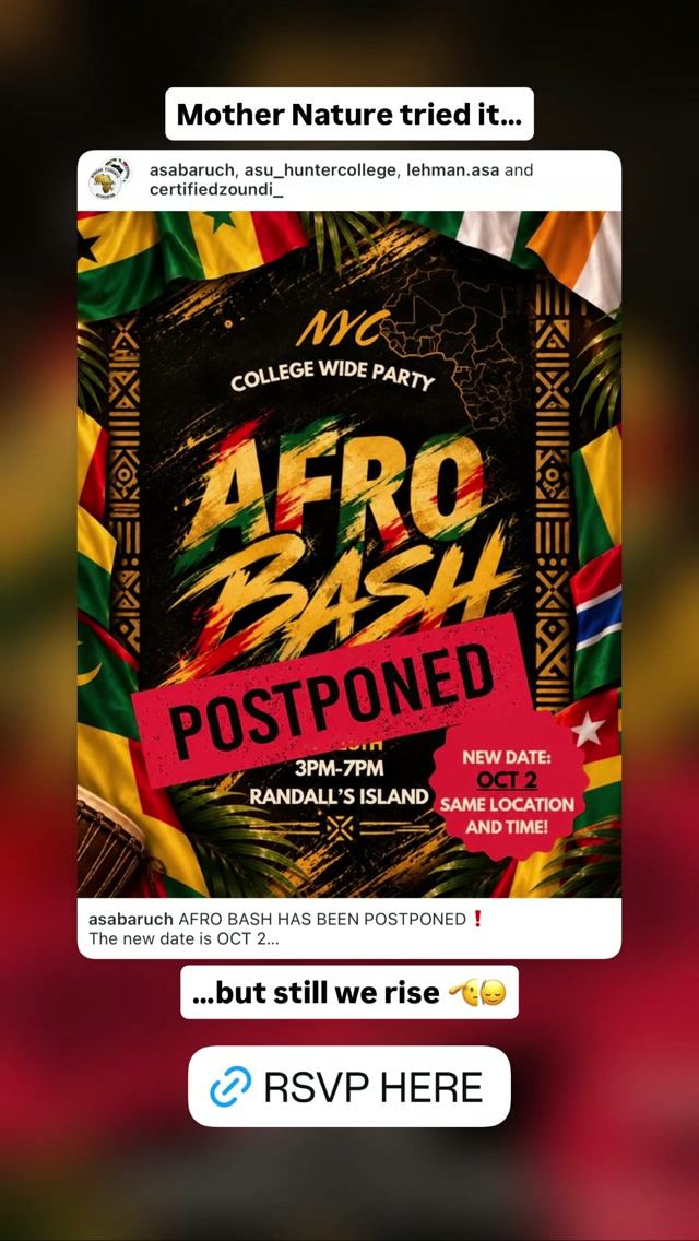 AFRO BASH, Fri, Oct 2, Randall's Island, Randalls Island