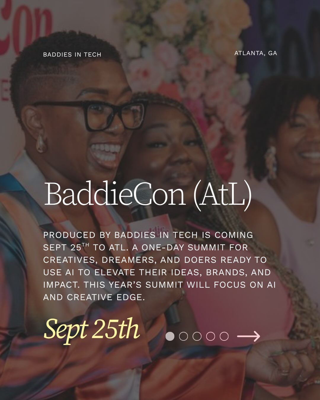 BaddieCon: AI Edge Summit — flyer 2
