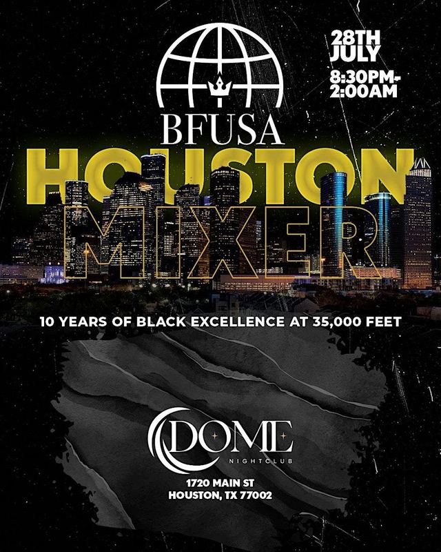 BFUSA Houston Mixer 2026, Tue, Jul 28, Dome Nightclub, Houston