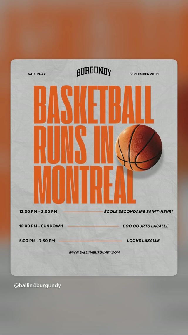 Basketball Runs in Montreal