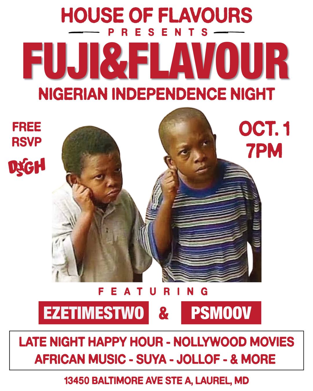 Fuji & Flavour — flyer 4