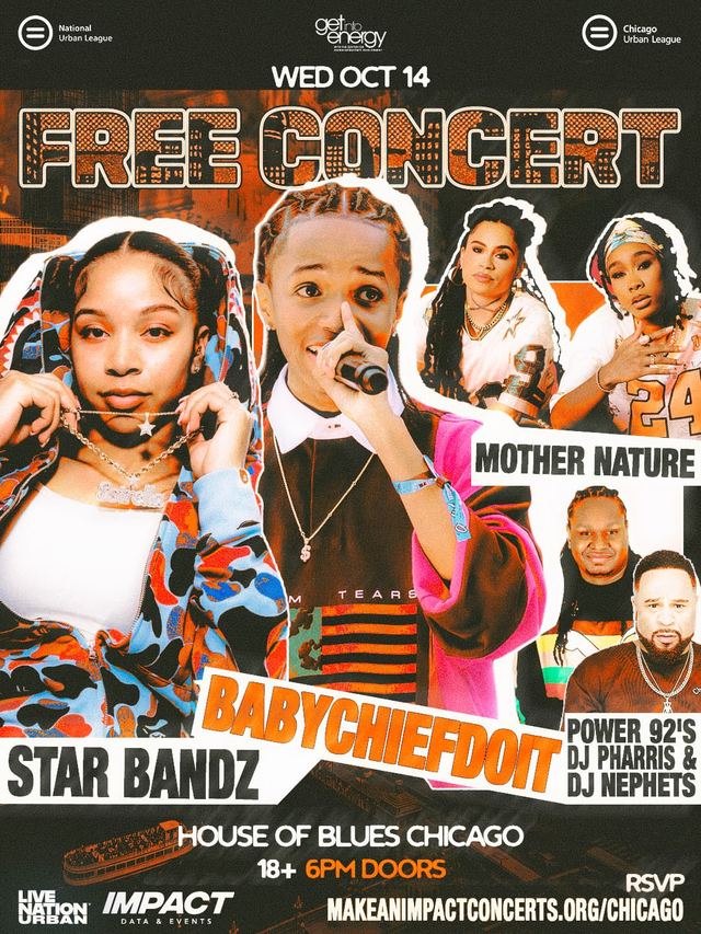 FREE CONCERT, Wed, Oct 14, House of Blues Chicago