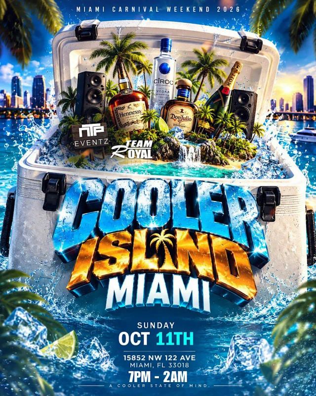 Cooler Island Miami, Through Oct 12, Country Side Ranch