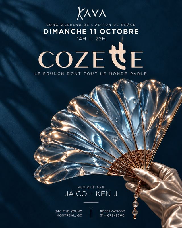 Cozette, Sun, Oct 11, KAVA