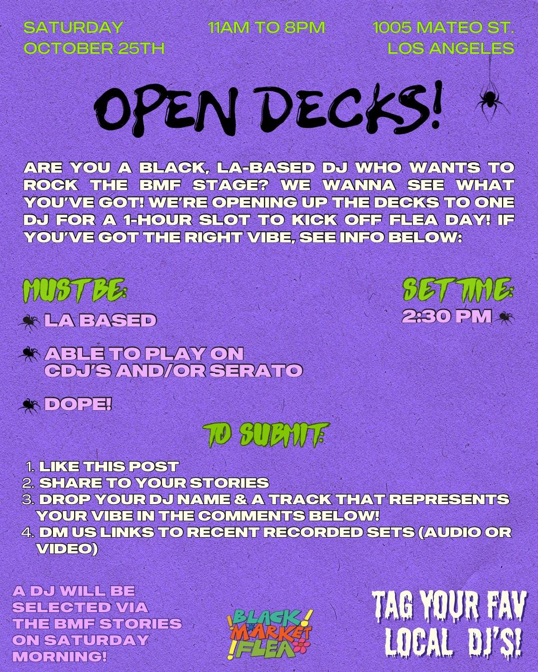OPEN DECKS!