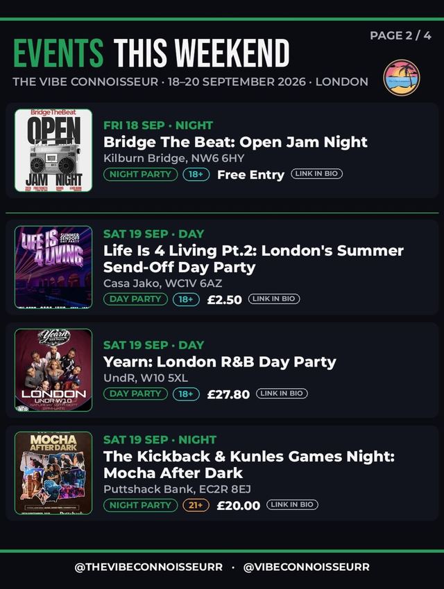 Yearn: London R&B Day Party, Sat, Sep 19, UNDR