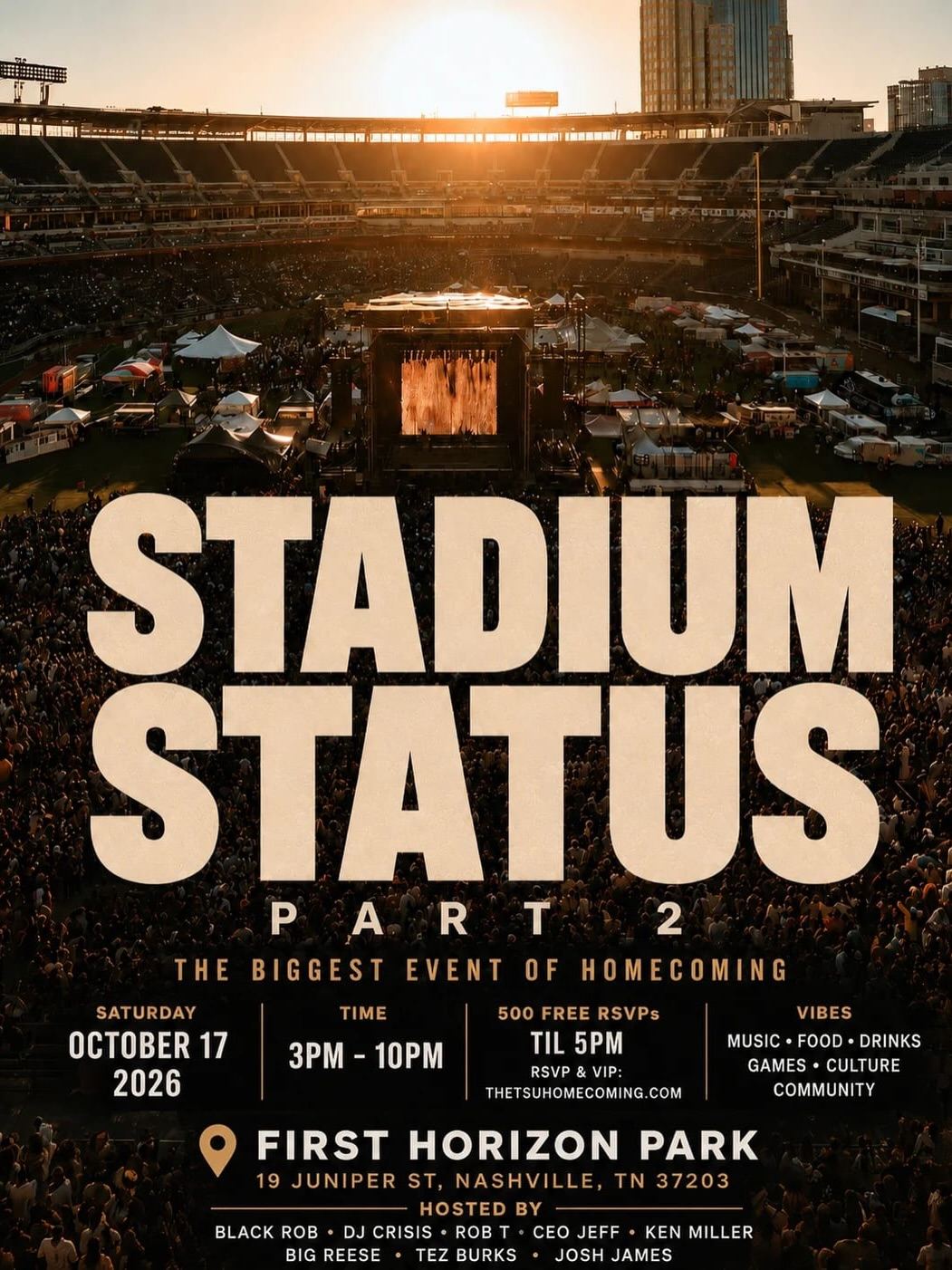Stadium Status Part 2