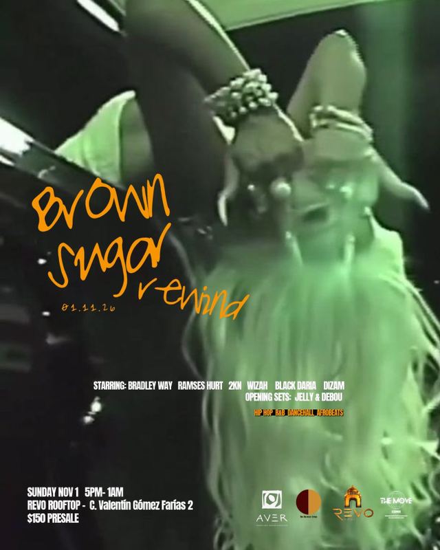 Brown Sugar Rewind, Sun, Nov 1, REVO Rooftop