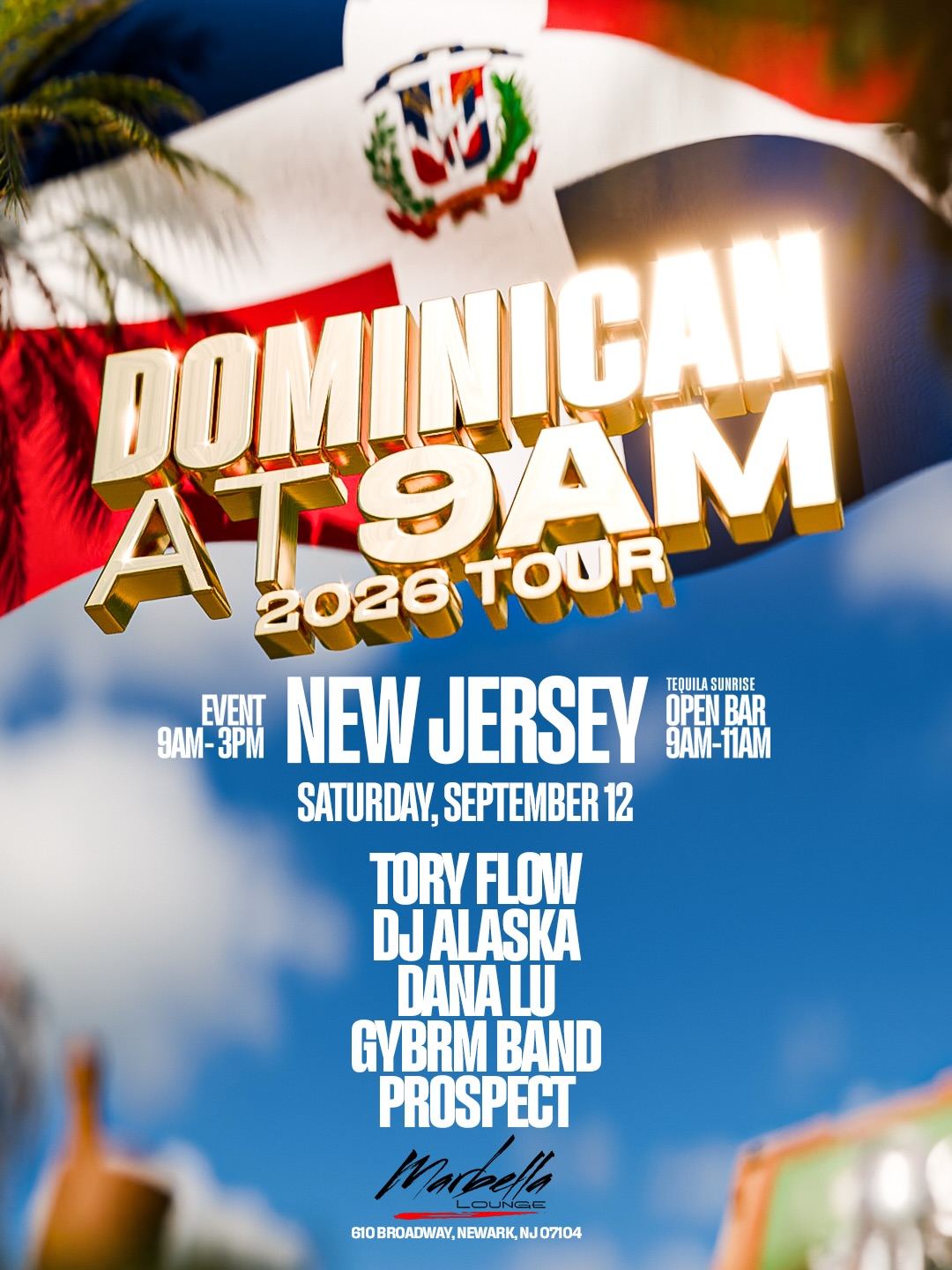 Dominican at 9AM 2026 Tour: New Jersey