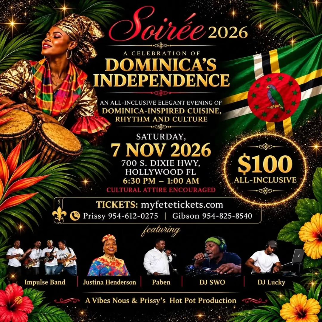 Soirée 2026: A Celebration of Dominica's Independence