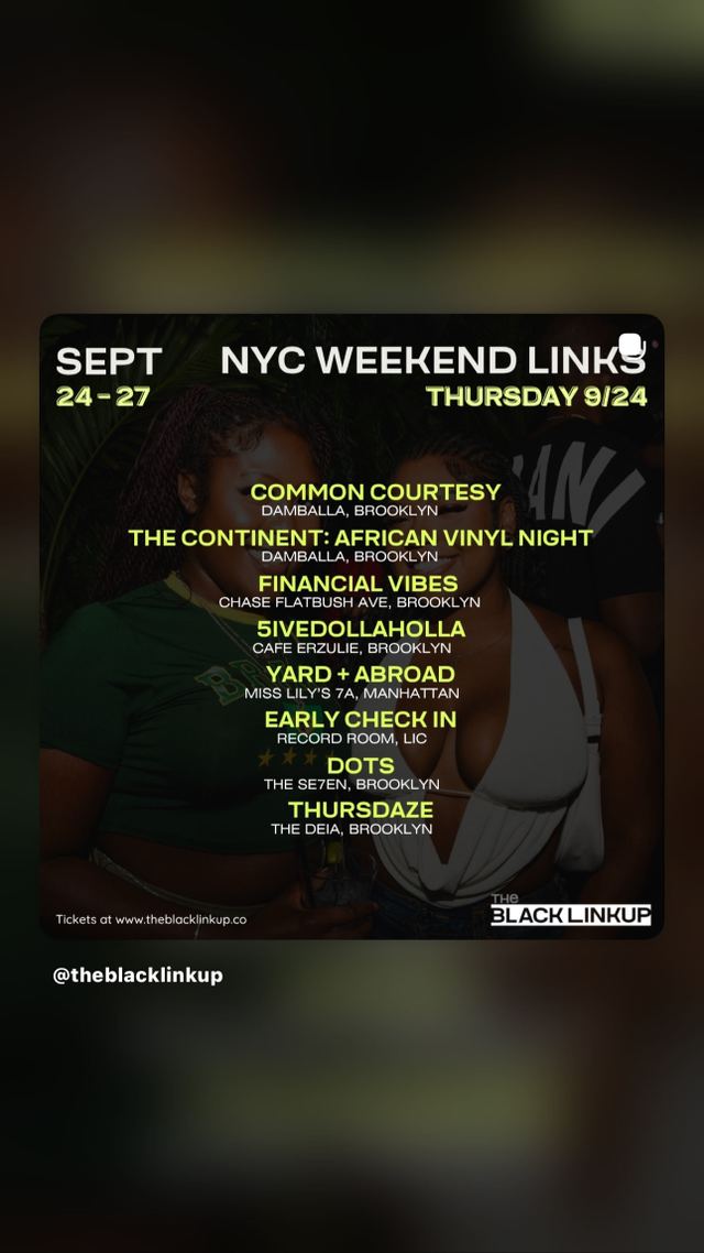 DOTS, Thu, Sep 24, The Se7en, Brooklyn, Brooklyn
