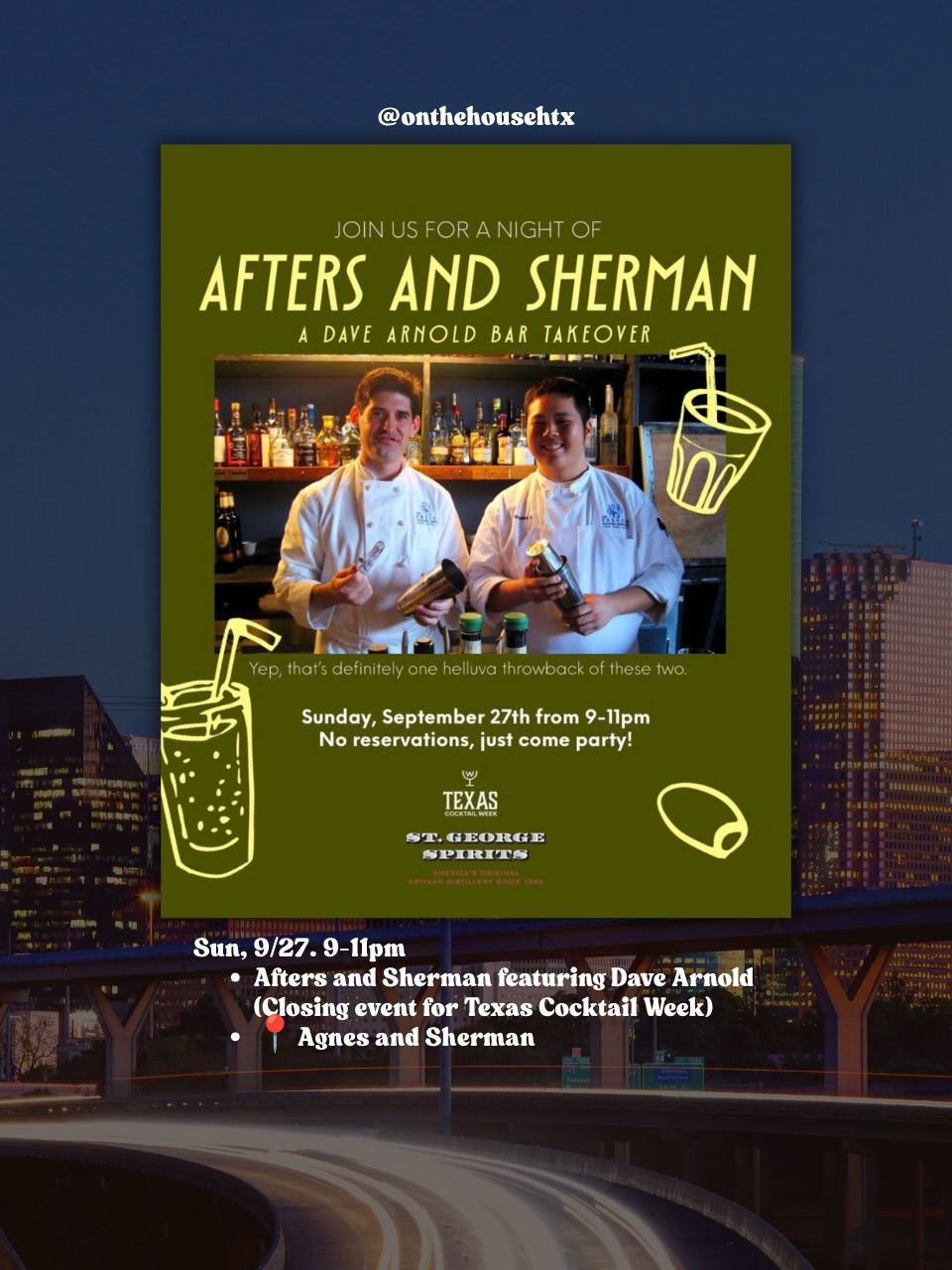 Afters and Sherman