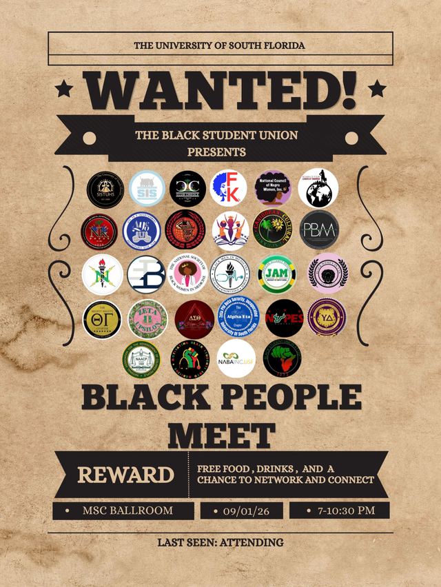 Black People Meet, Tue, Sep 1, Marshall Student Center Ballroom