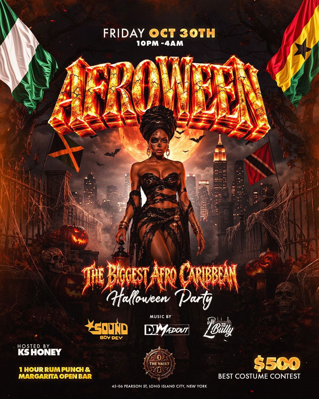 Afroween — the Biggest Afro-Caribbean Halloween Party