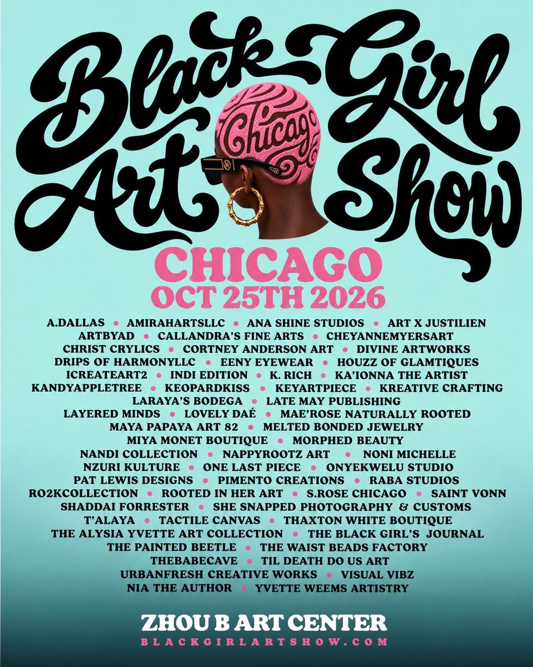 Black Girl Art Show — flyer 3