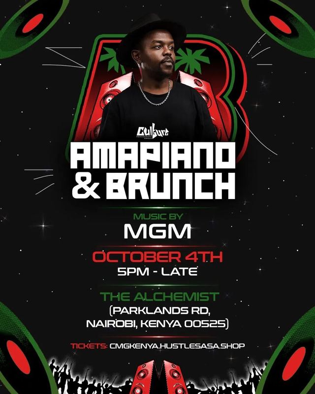 Amapiano & Brunch, Sun, Oct 4, The Alchemist