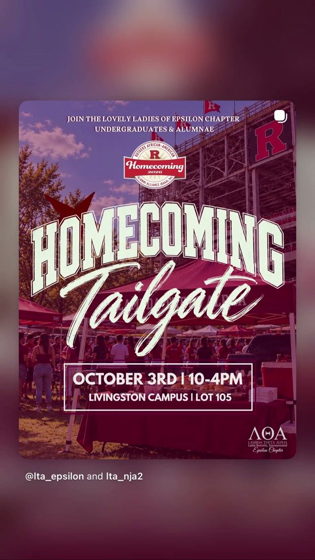 RUTGERS HOMECOMING — flyer 8