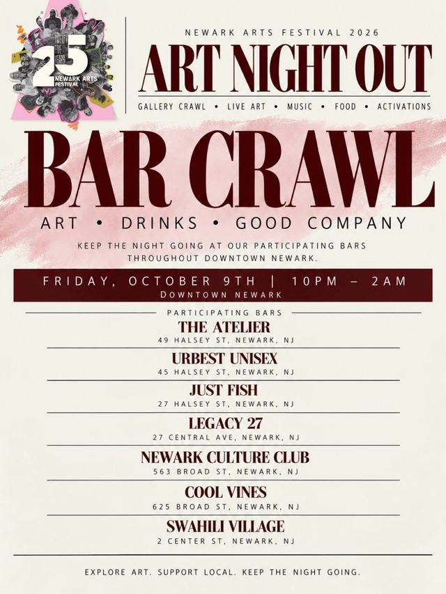 Art Night Out, Fri, Oct 9, Downtown Newark, Downtown