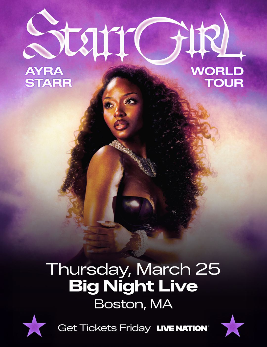 Ayra Starr World Tour — flyer 2