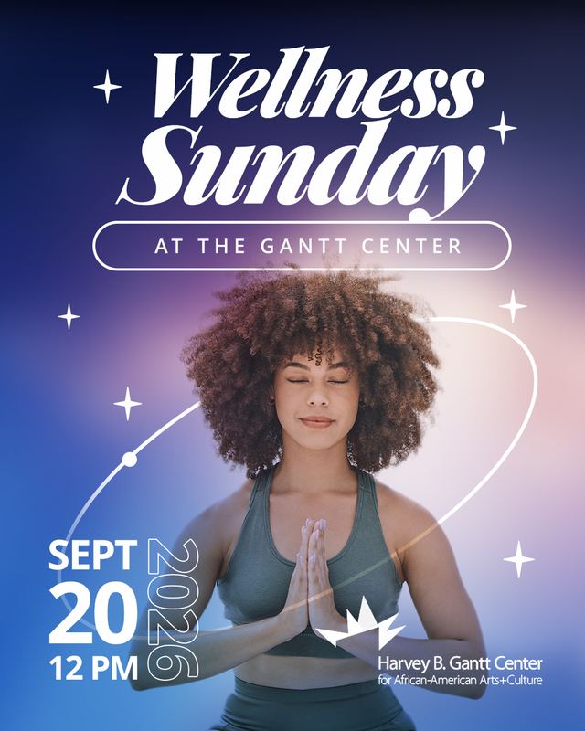 Wellness Sunday, Sun, Sep 20, Harvey B. Gantt Center, Charlotte center city