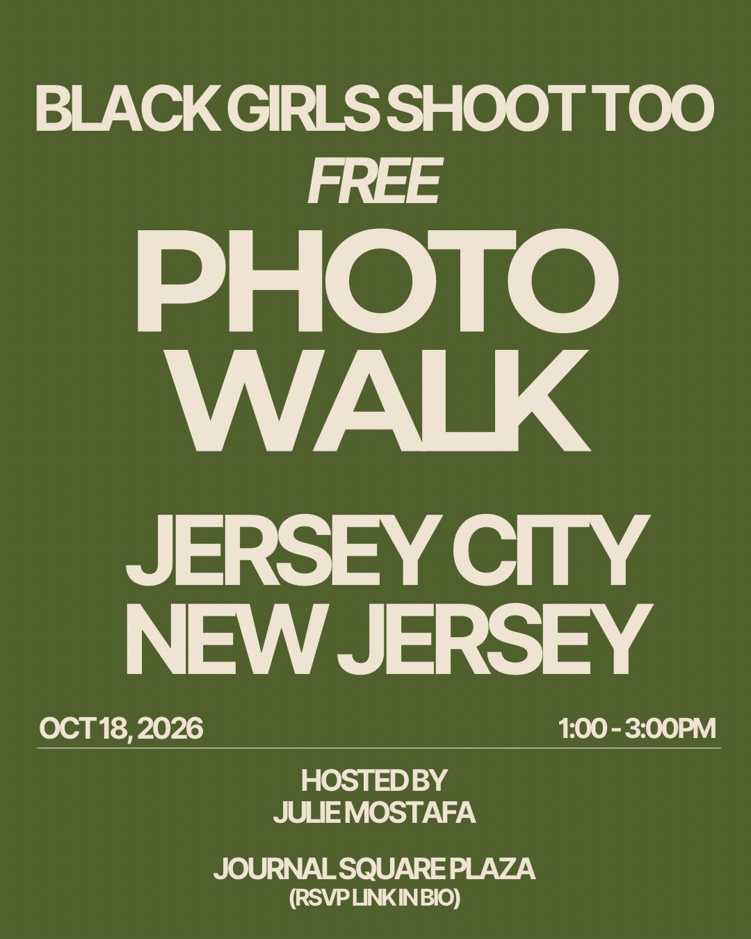 BLACK GIRLS SHOOT TOO PHOTO WALK