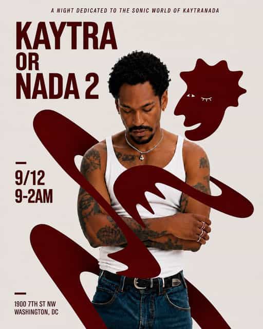 KAYTRA OR NADA 2, Sat, Sep 12, SANDLOT UPTOWN, Shaw