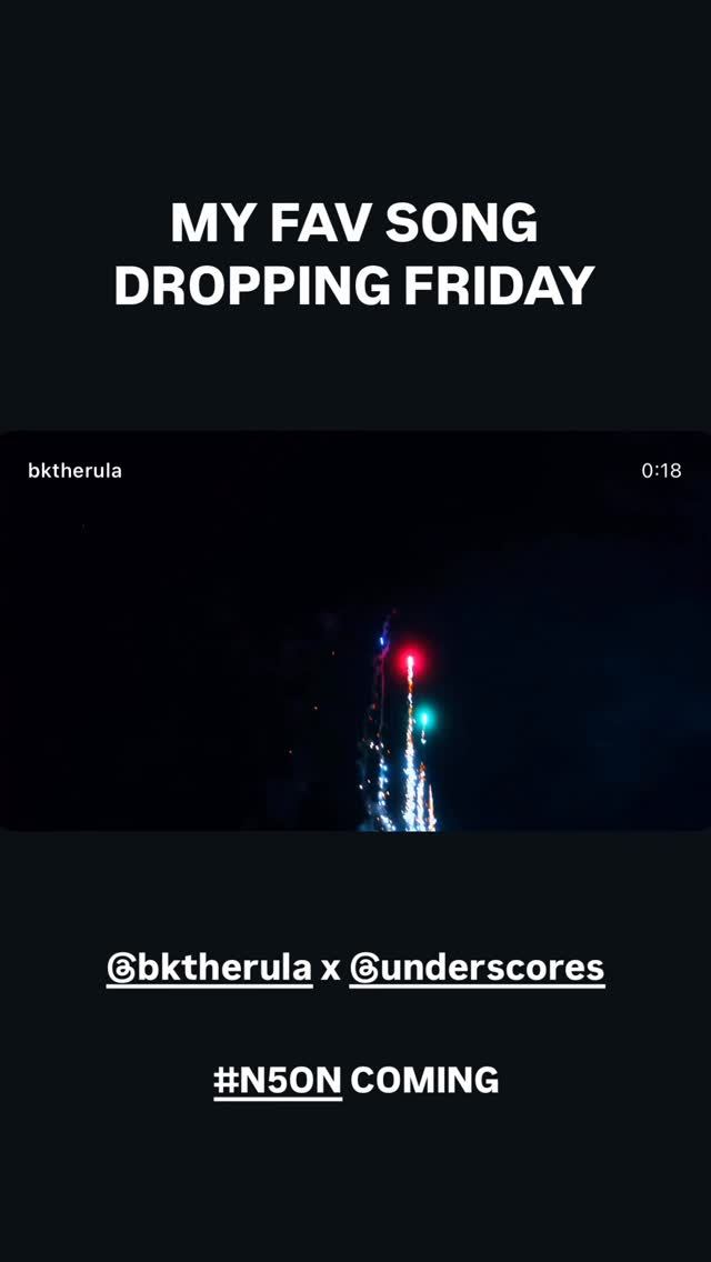 MY FAV SONG DROPPING
