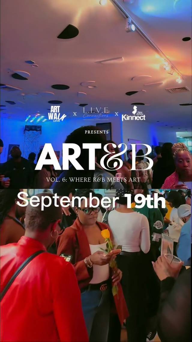 ART&B VOL. 6: WHERE R&B MEETS ART, Sat, Sep 19, Allettante Italian Restaurant, Downtown Newark