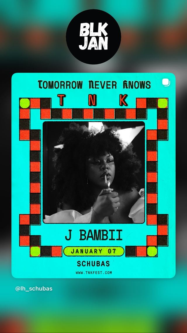 TOMORROW NEVER KNOWS, Thu, Jan 7, 2027, SCHUBAS